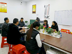 衣博汇浠水店参加天龙广场冬季防火安全会